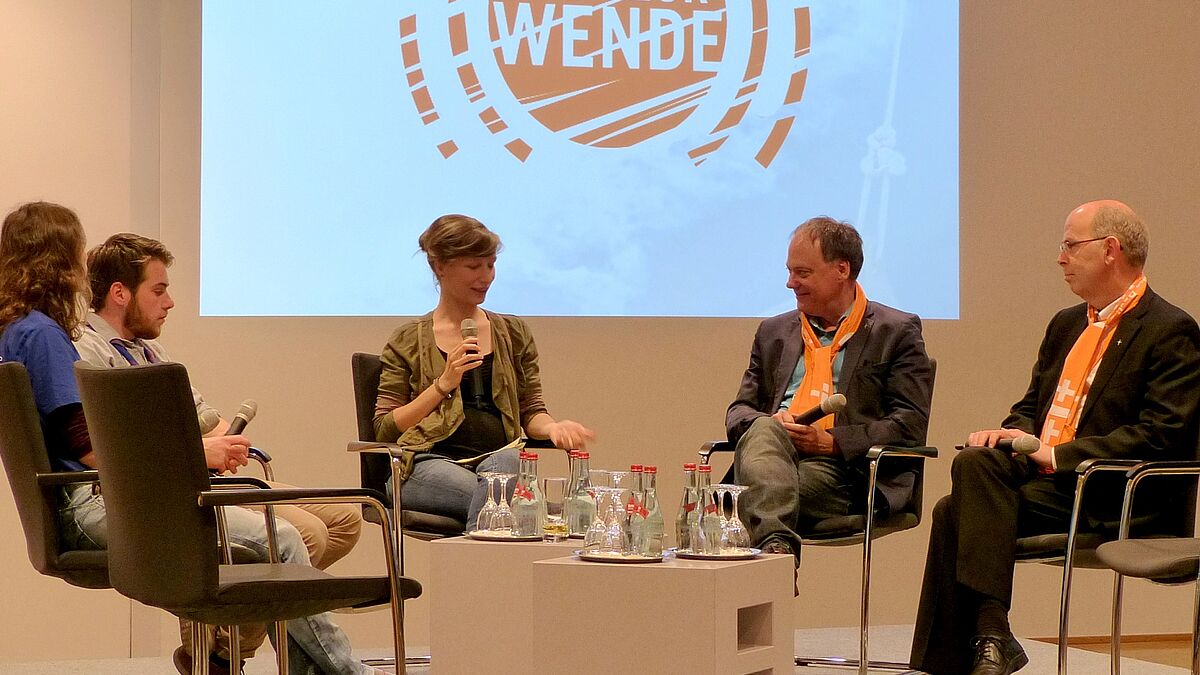 Klimaschutz-Diskussion in der Landesvertretung SH in Berlin aus Anlass des Kirchentages