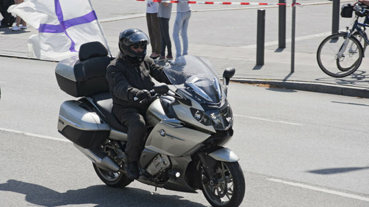 Mit wehenden Fahnen kamen tausende Biker zum MOGO nach Husum (Archivfoto)