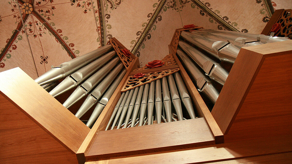 Die Totentanz-Orgel in St. Marien in Lübeck