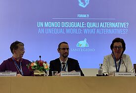 Landesbischöfin Kristina Kühnbaum-Schmidt ruft in Rom zu globaler Gerechtigkeit und gemeinsamen Handeln auf – über religiöse und andere Grenzen hinweg