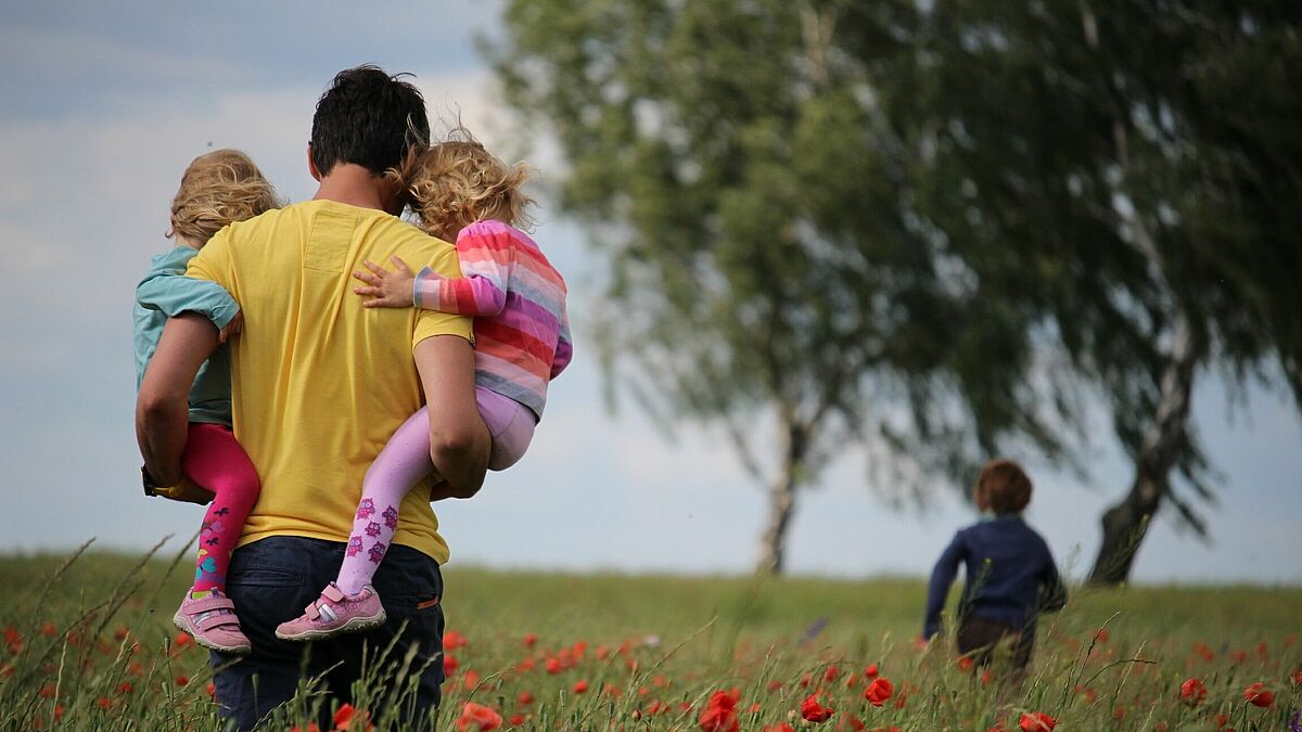 Familienzeit in der Natur