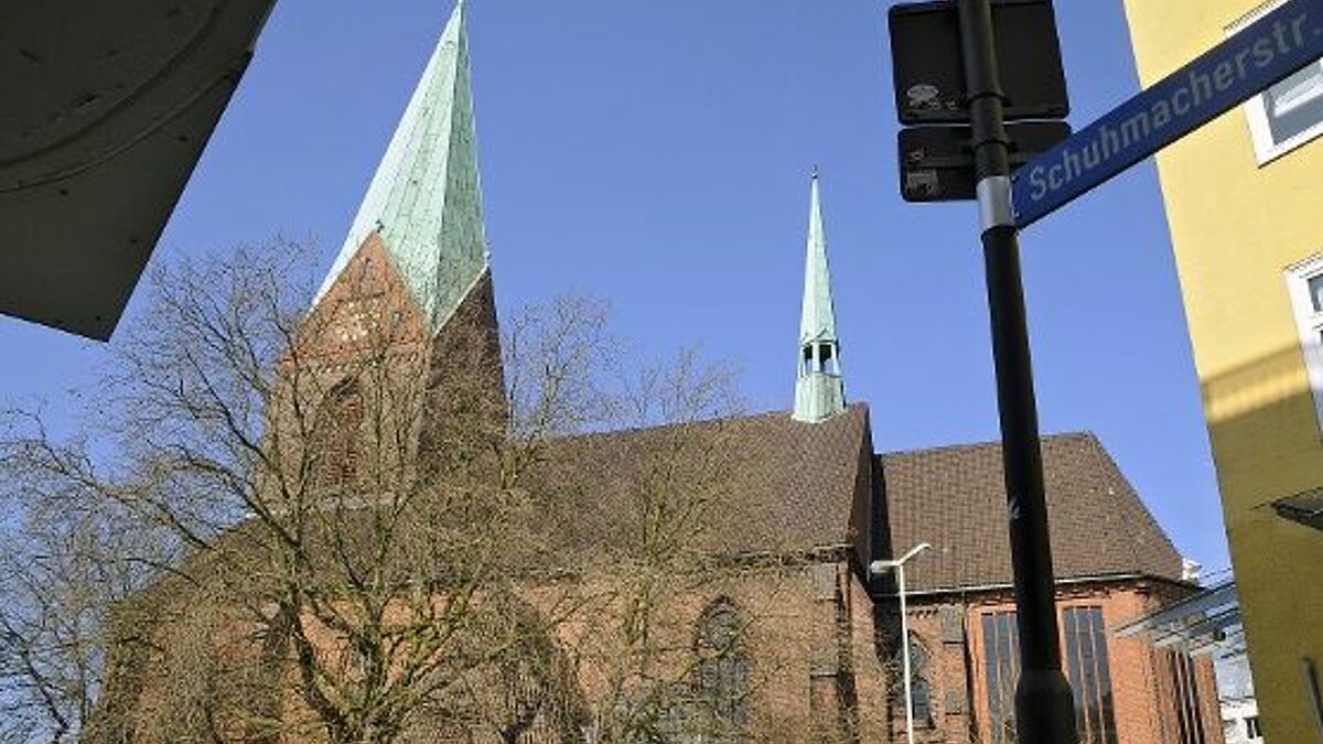 Die Kirche St. Nikolai am Alten Markt in Kiel wird in der Adventszeit eine Krippenausstellung beherbergen. 