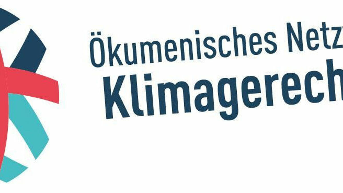 Logo vom Ökumenischen Netzwerk Klimagerechtigkeit (Weitere Informationen/Veranstaltungen über u. g. Link) 