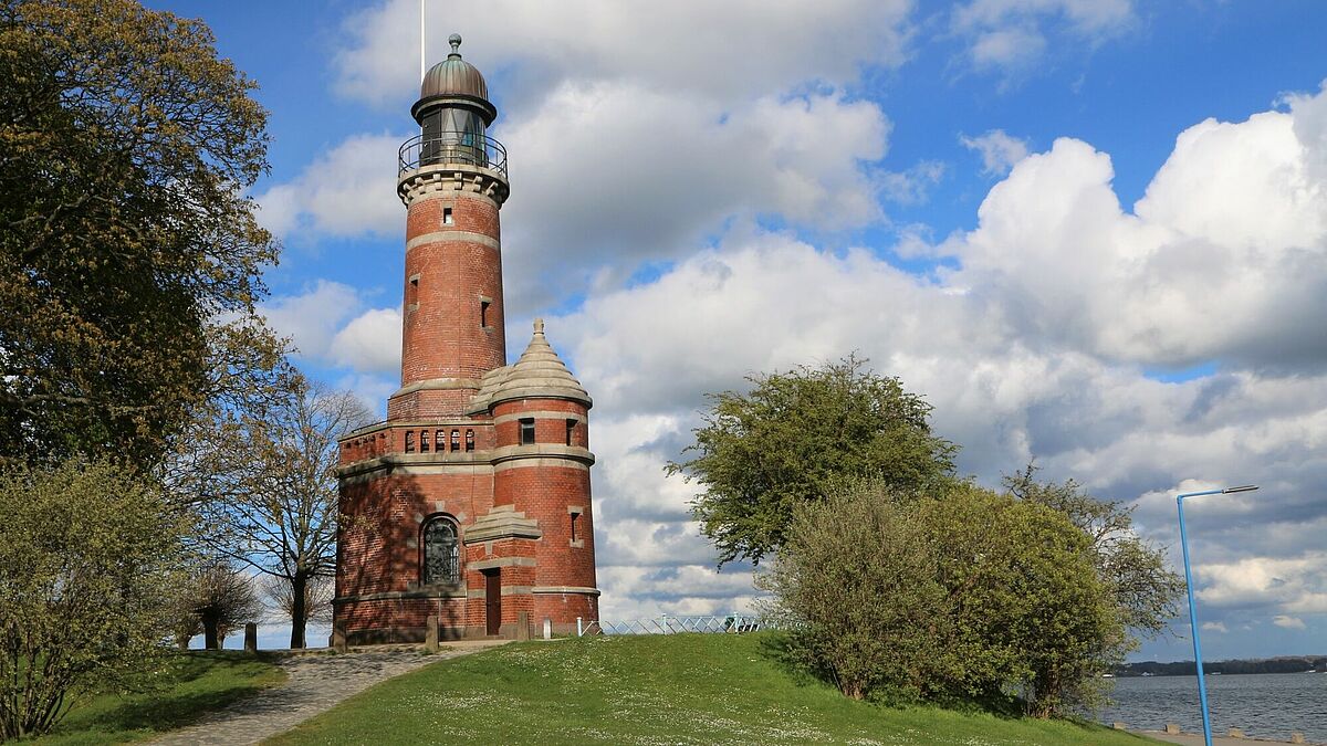 Der Leuchtturm in Kiel-Holtenau