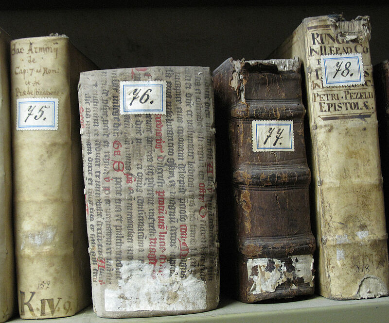 Greifswald: Bibliothek Geistliches Ministerium. Foto von Rainer Neumann