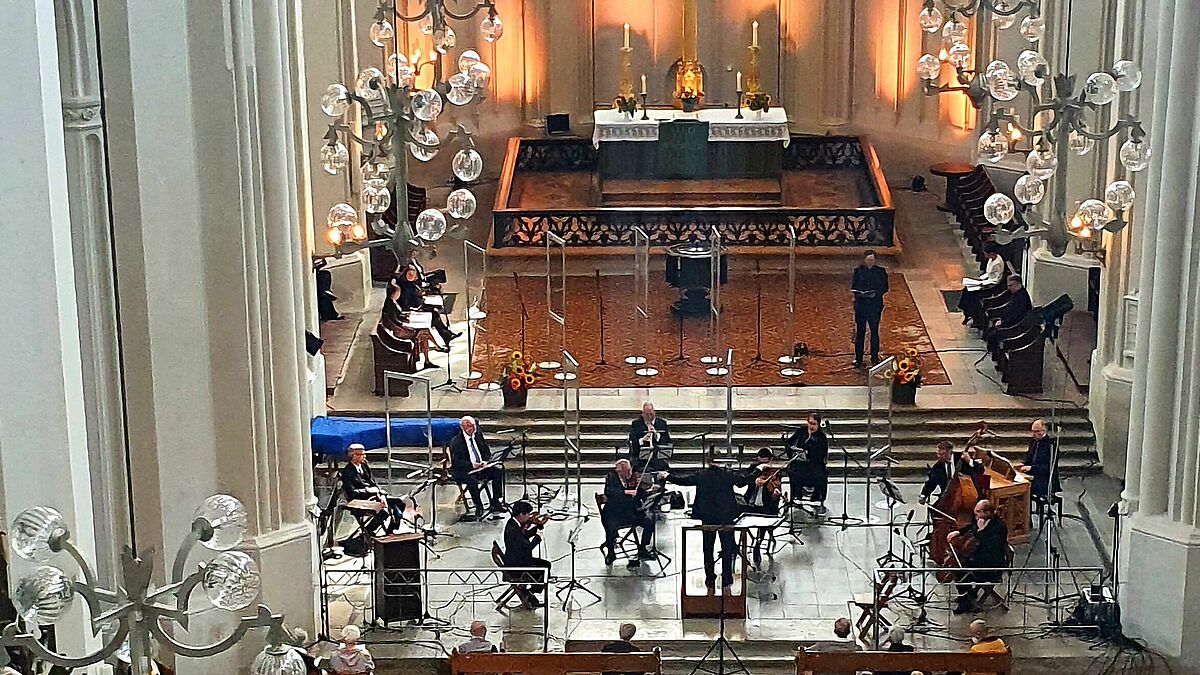 Die Greifswalder Bachwoche 2021 wurde mit einem Rundfunkgottesdienst aus dem Dom St. Nikolai eröffnet.