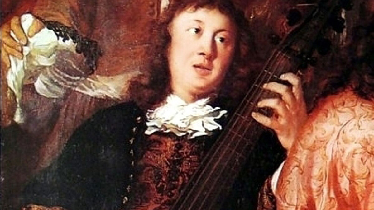 Bild von Dieterich Buxtehude, Ausschnitt aus einem Gemälde von Johannes Voorhout.