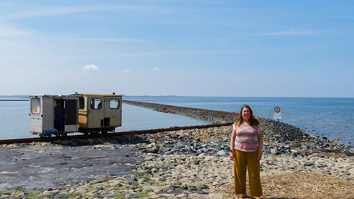 Eines der größten Naturschätze der Welt –  Claudia Hansen weiß zu schätzen, dass das Wattenmeer in Nordfriesland direkt vor der Tür liegt.