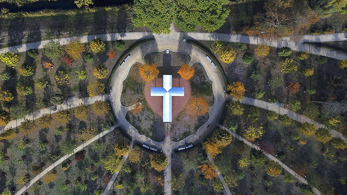 Der Luthergarten in Wittenberg:  Das Projekt wurde durch den Lutherischen Weltbund (LWB) initiiert. 